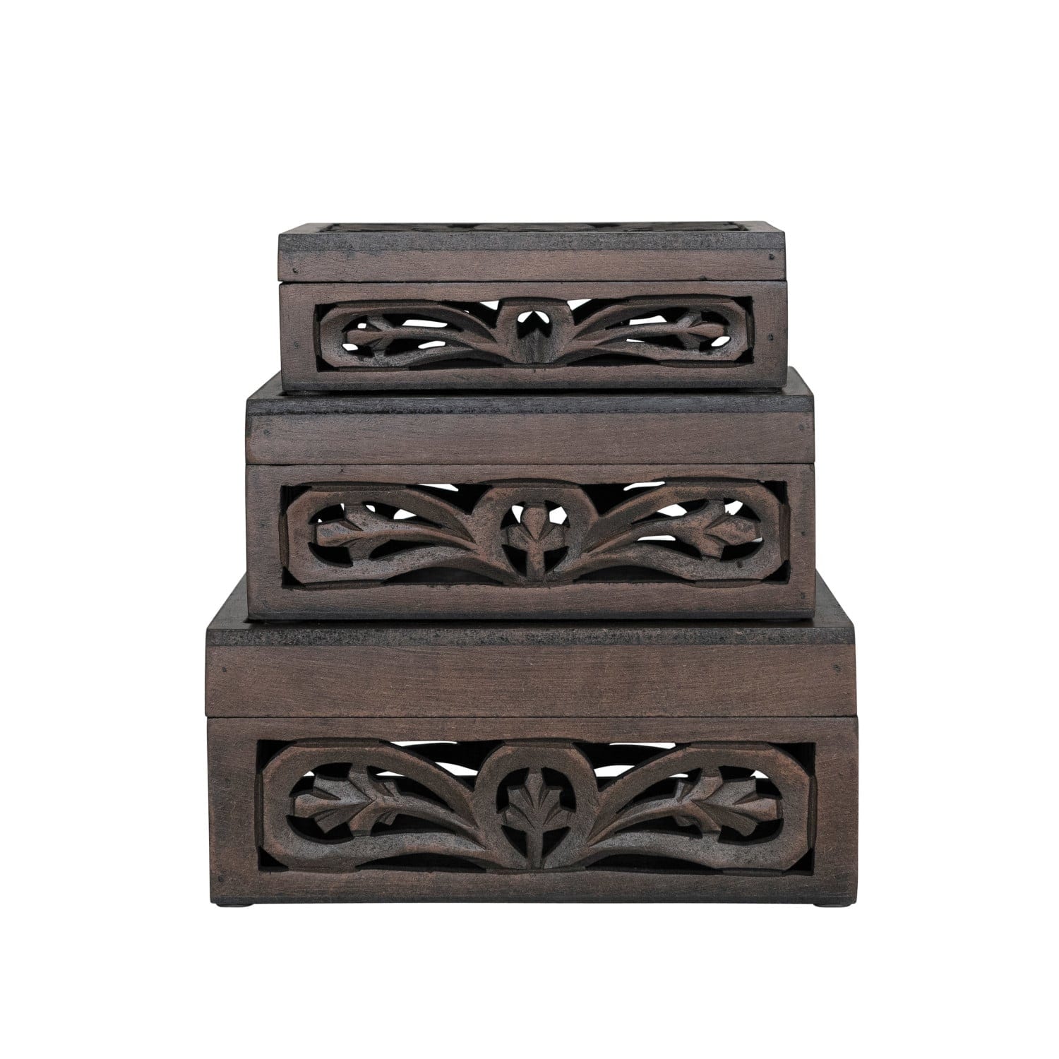 Black Mango Stackable Boxes