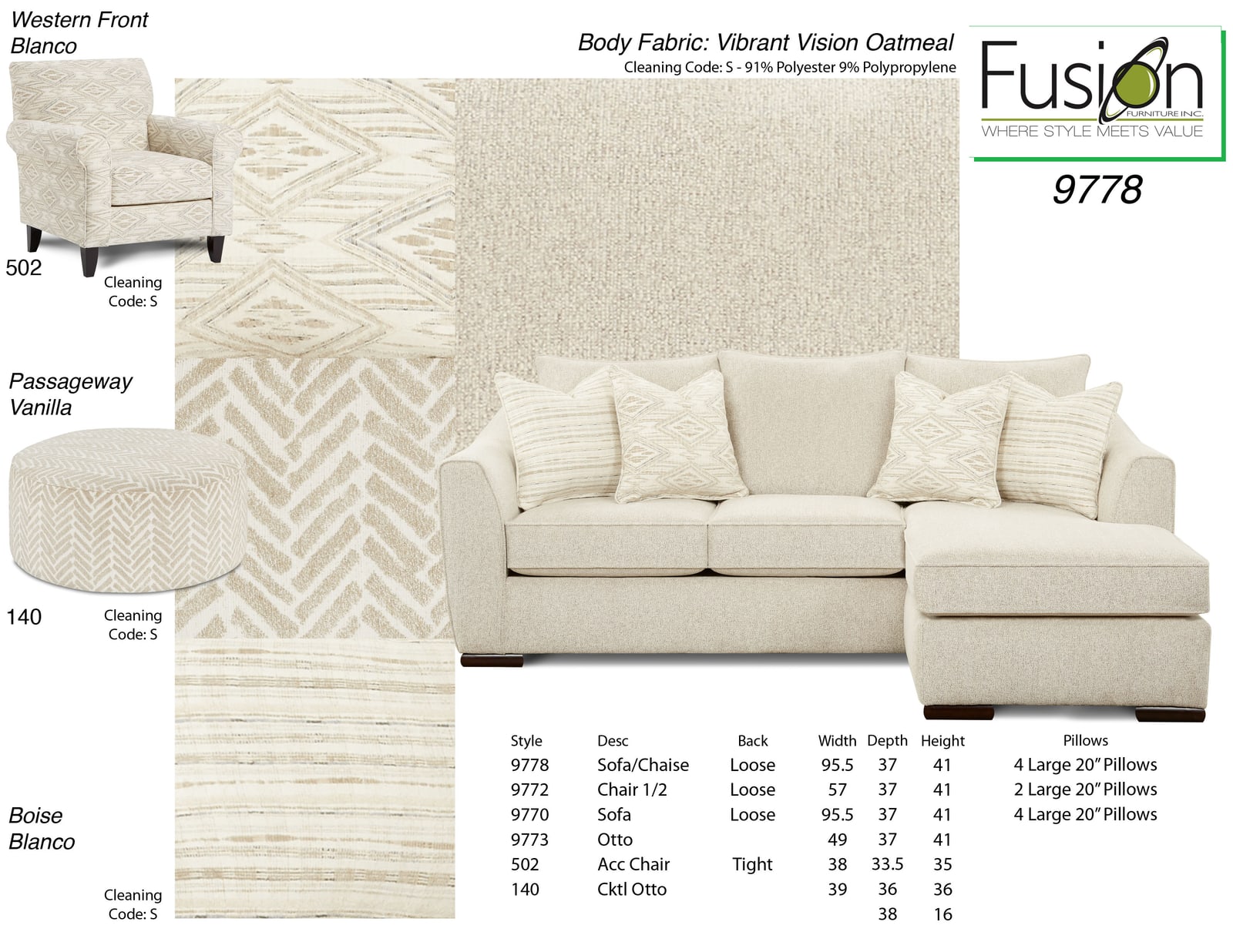Fusion 9770 Series