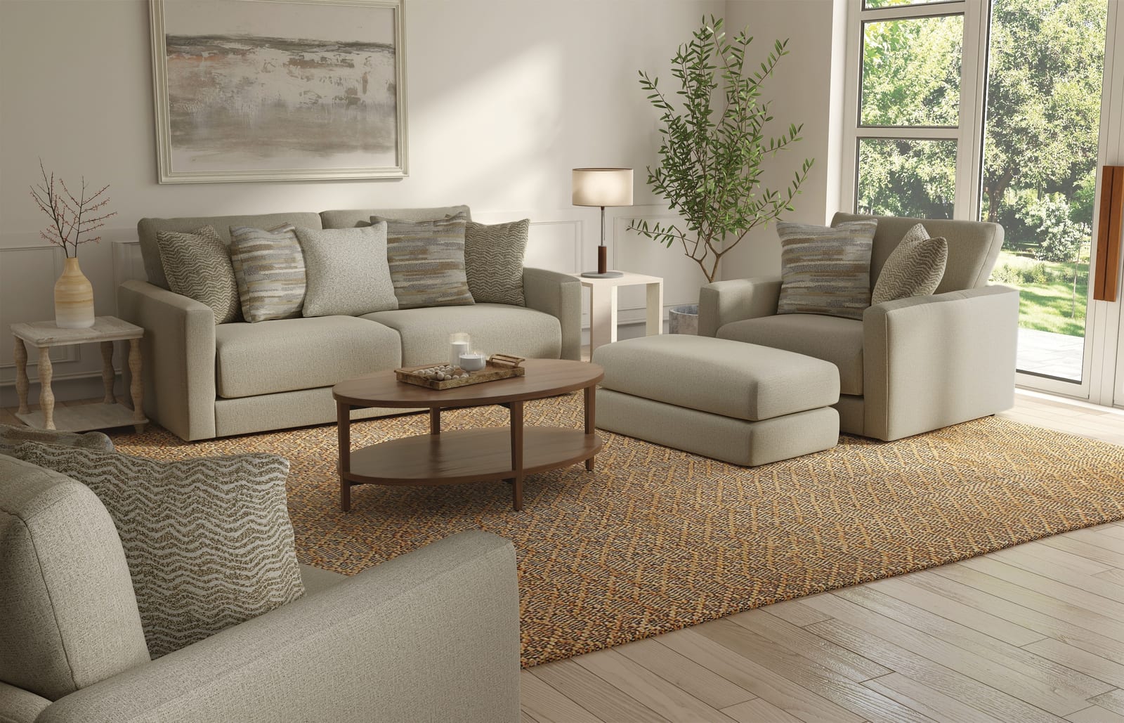 Amelia Sectional — Sand