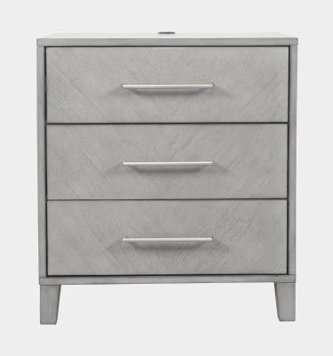 Jofran Eloquence Grey Nightstand