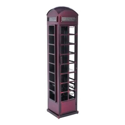Telephone Booth — Vintage Red