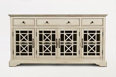 Jofran Craftsman Antique Cream Media Unit
