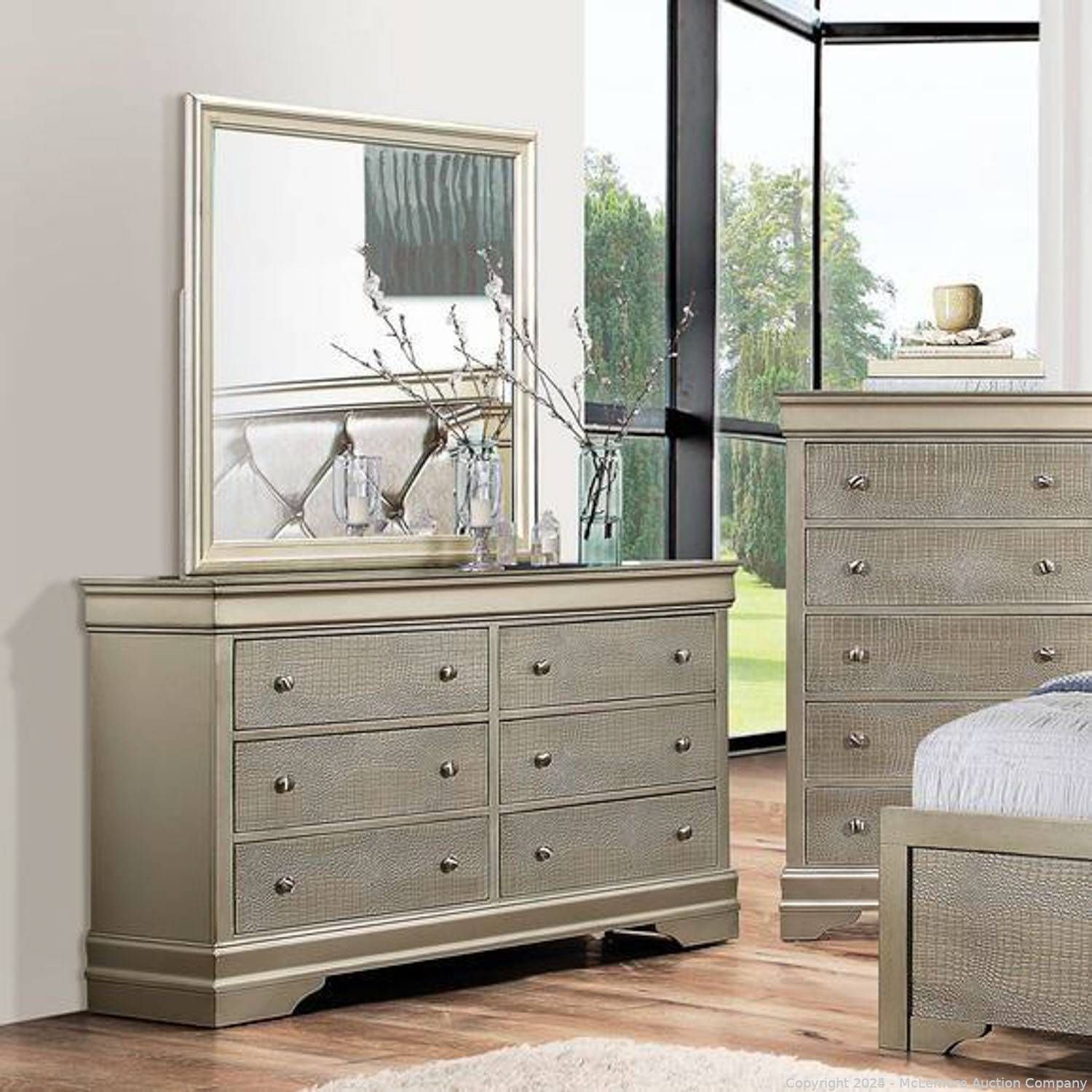 Bonita Dresser and Mirror
