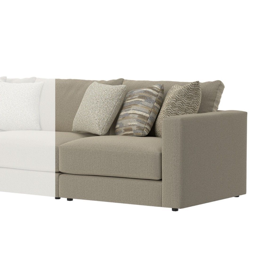 Jackson Catnapper Amelia Sectional Sand RSF Chair