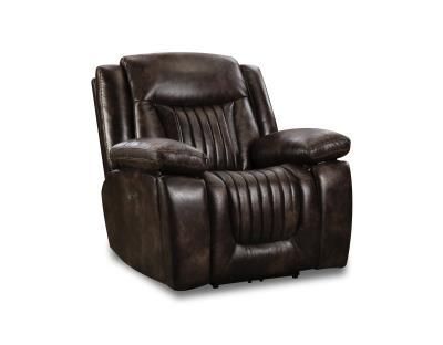 Waylon Espresso — Power Recliner Genuine Leather