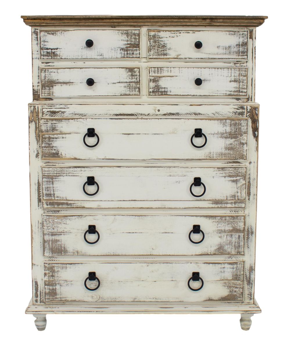 Split Nickel Clarice Chest