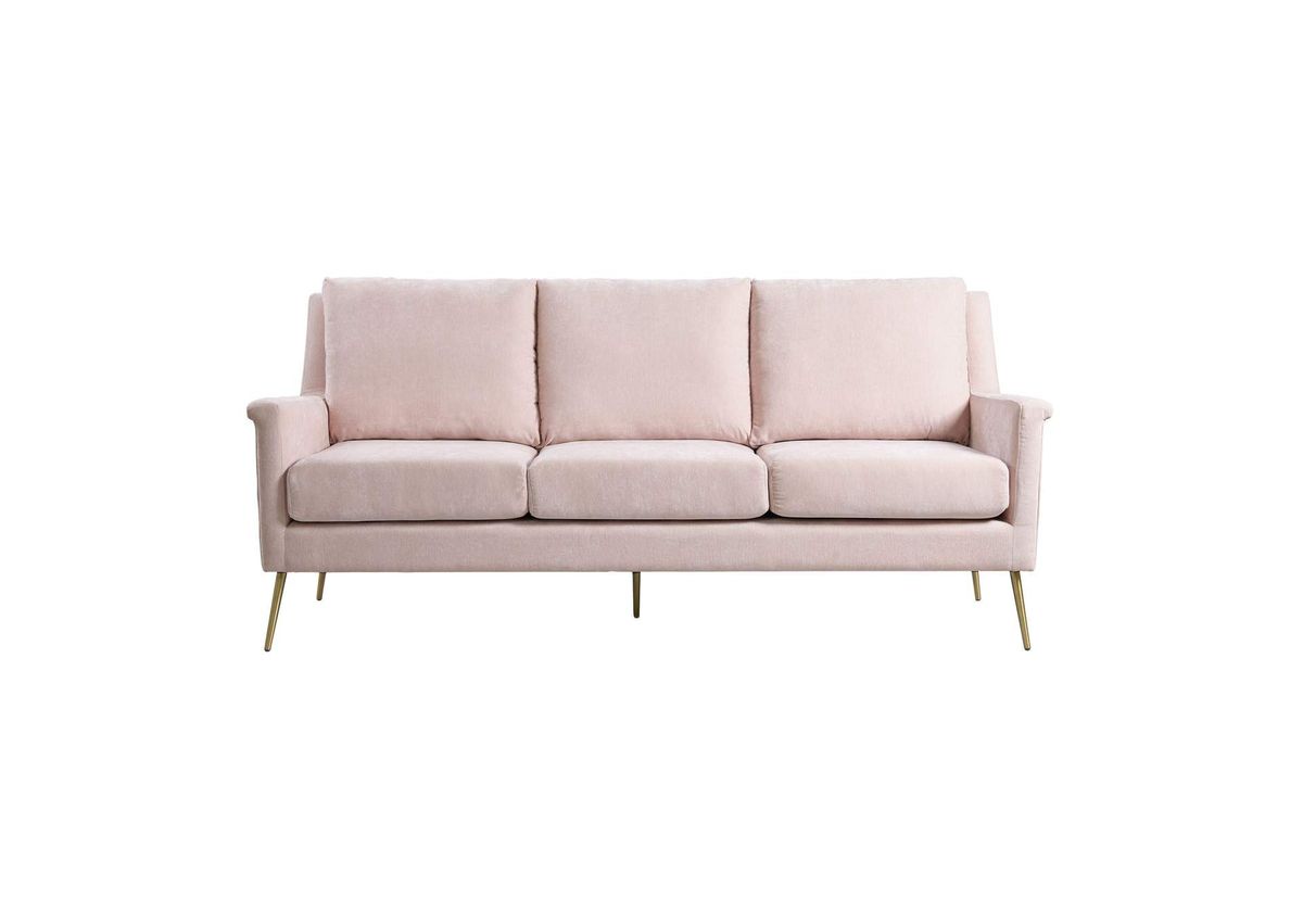Elements International Cambridge Amigo Blush Sofa