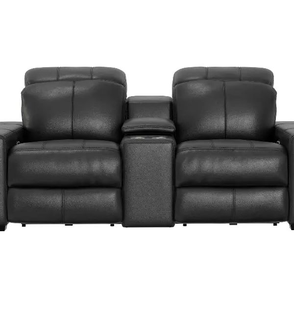 Ferrara Loveseat — Black