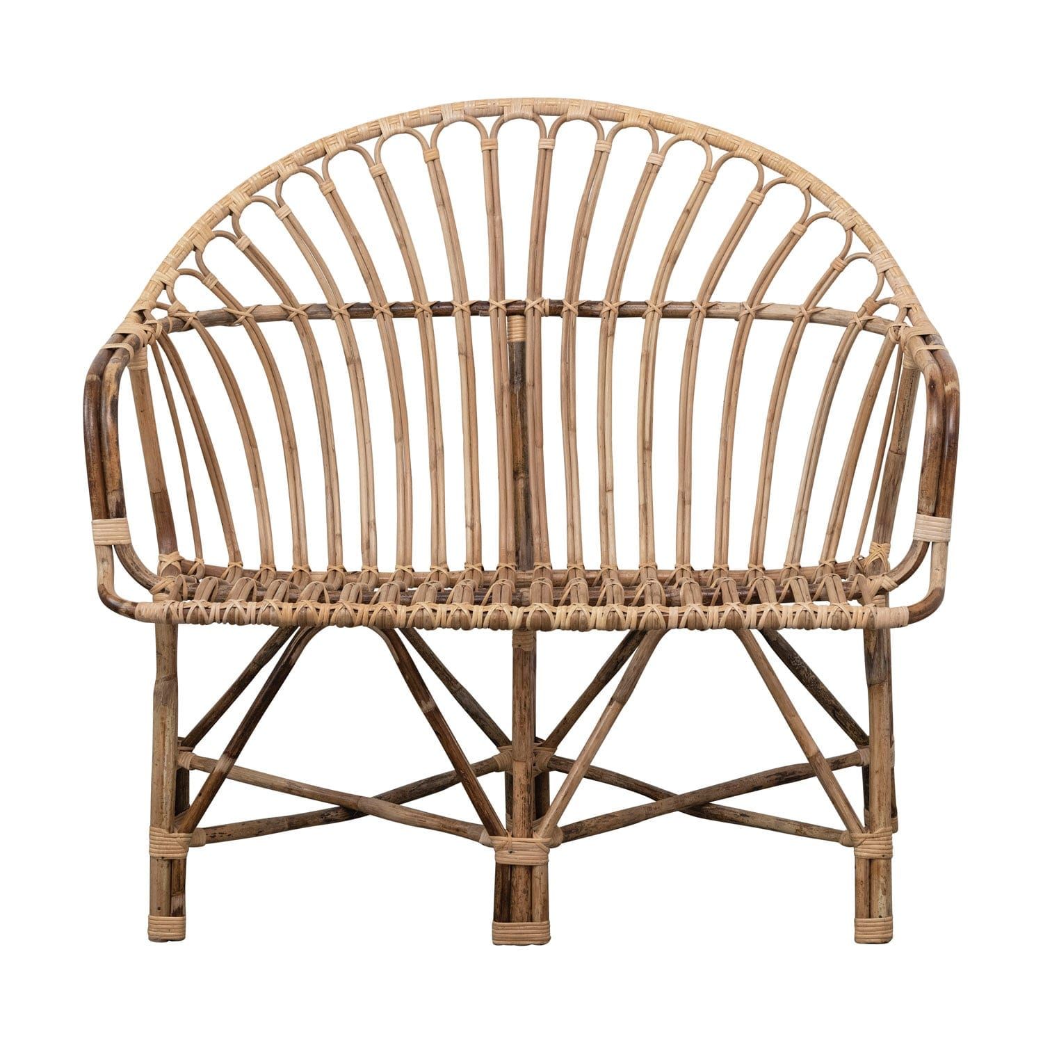 Rattan Bench