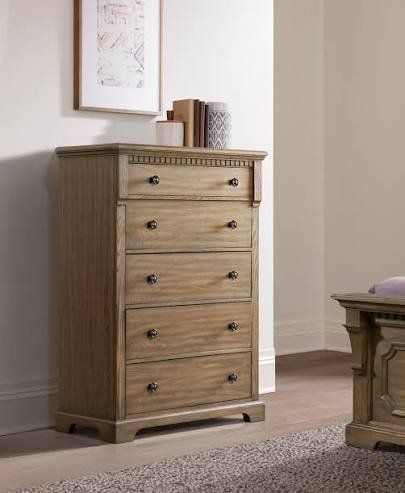 Wren Light Oak 5 Drawer
