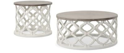 Vintage Furniture Brocade End Table