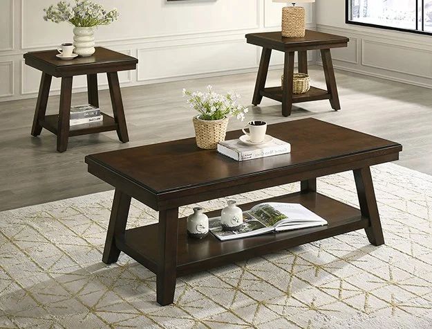 Crown Mark Brady Cappucino End Table