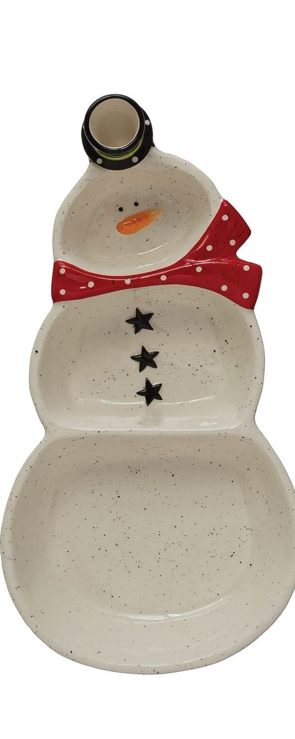 Snowman bowls