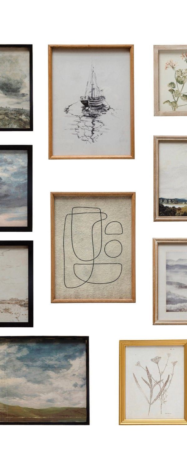 Framed Landscape Art