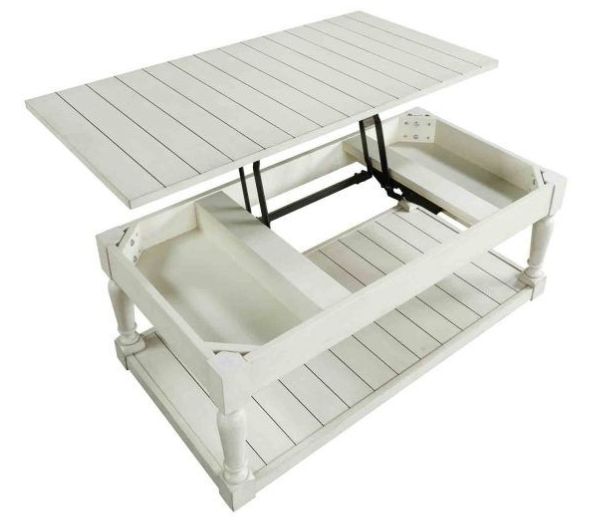 Hemingway Lift Top — Alabaster