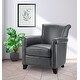 Abbyson Home Berowne Blue Chair