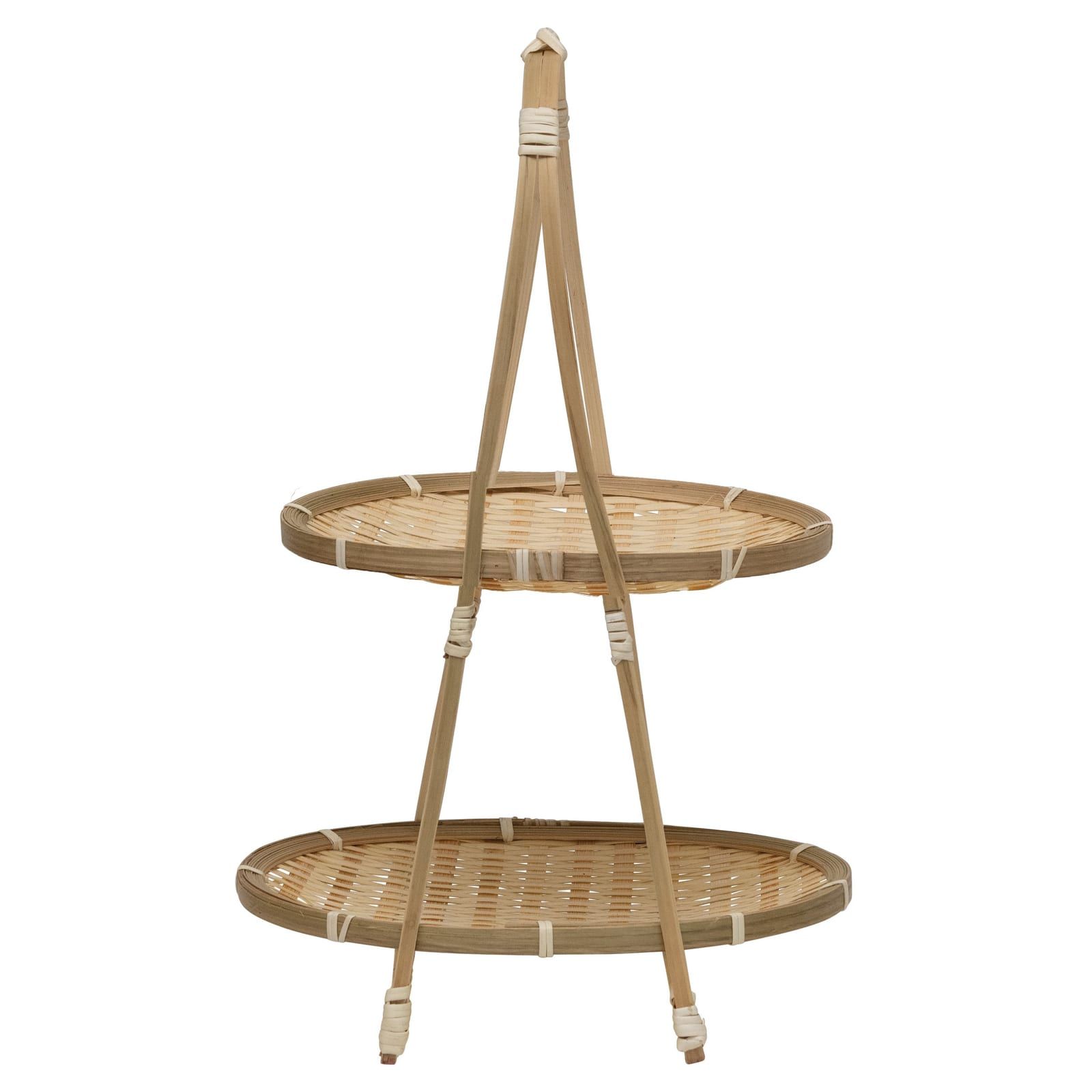 Tiered wicker