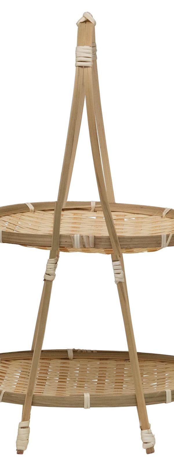 Tiered wicker