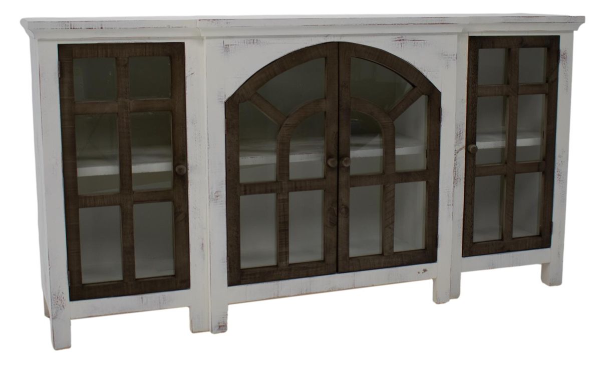 Split Nickel Arche Blue Console