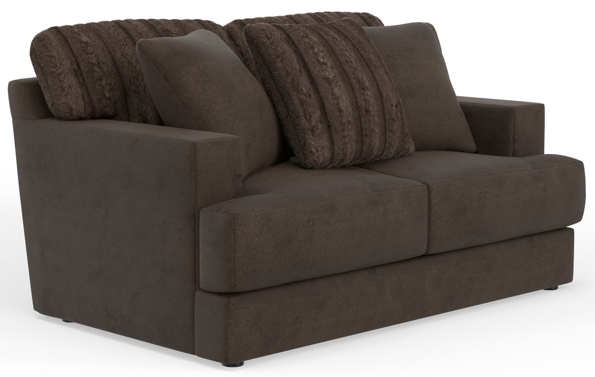 Jackson Catnapper Eagan Chocolate Loveseat