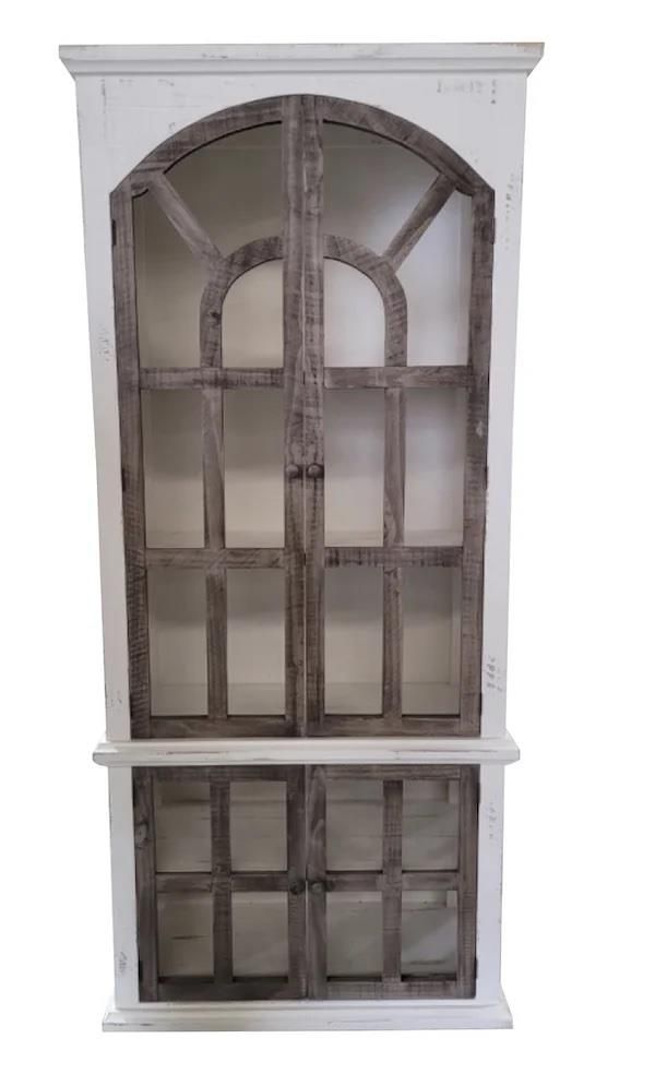 Vintage Furniture Arche Vitrine Brown White