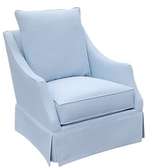 Chairs America 2443SG Nomad Oxford Swivel Glider