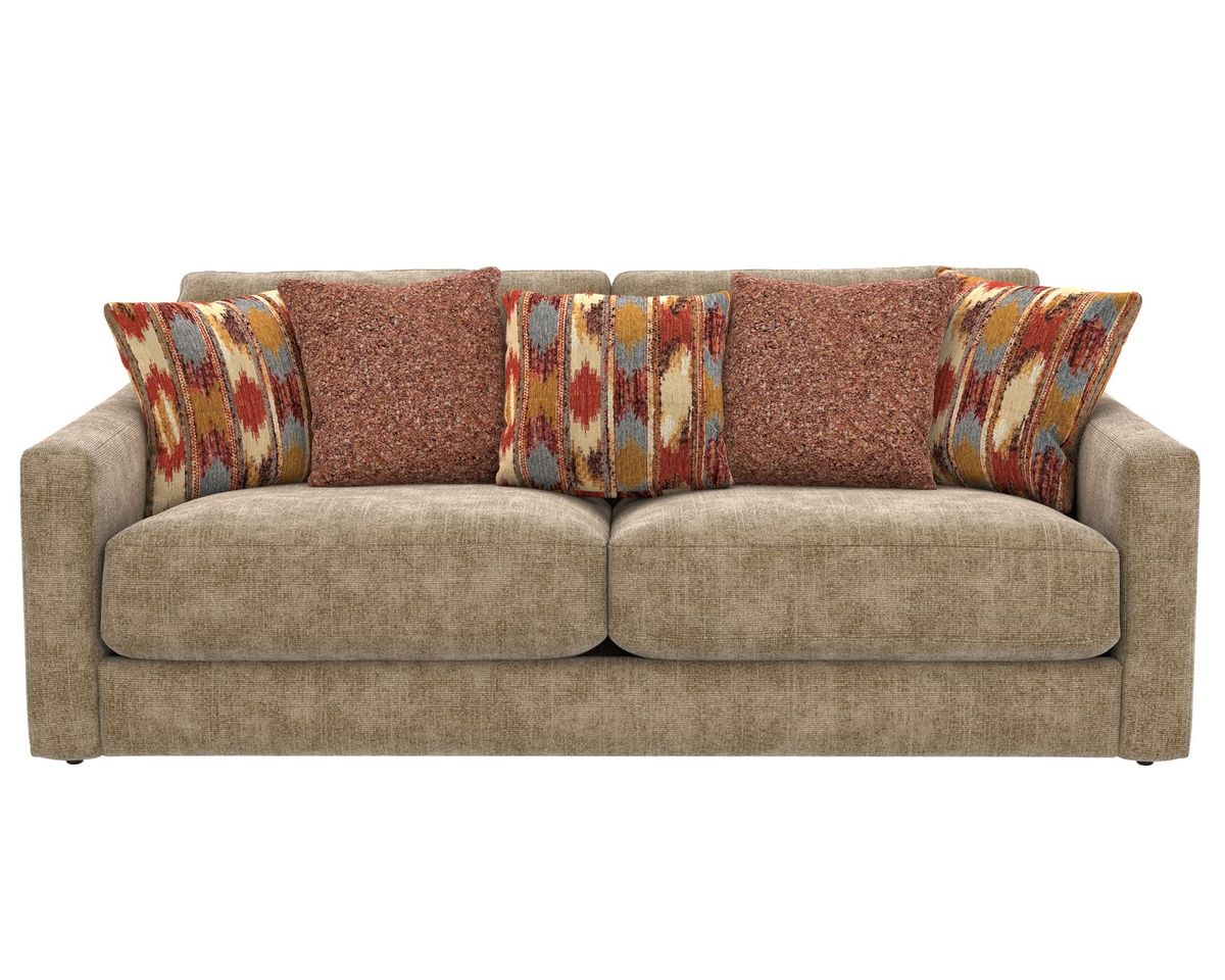 Jackson Catnapper Avondale Burlap Sofa