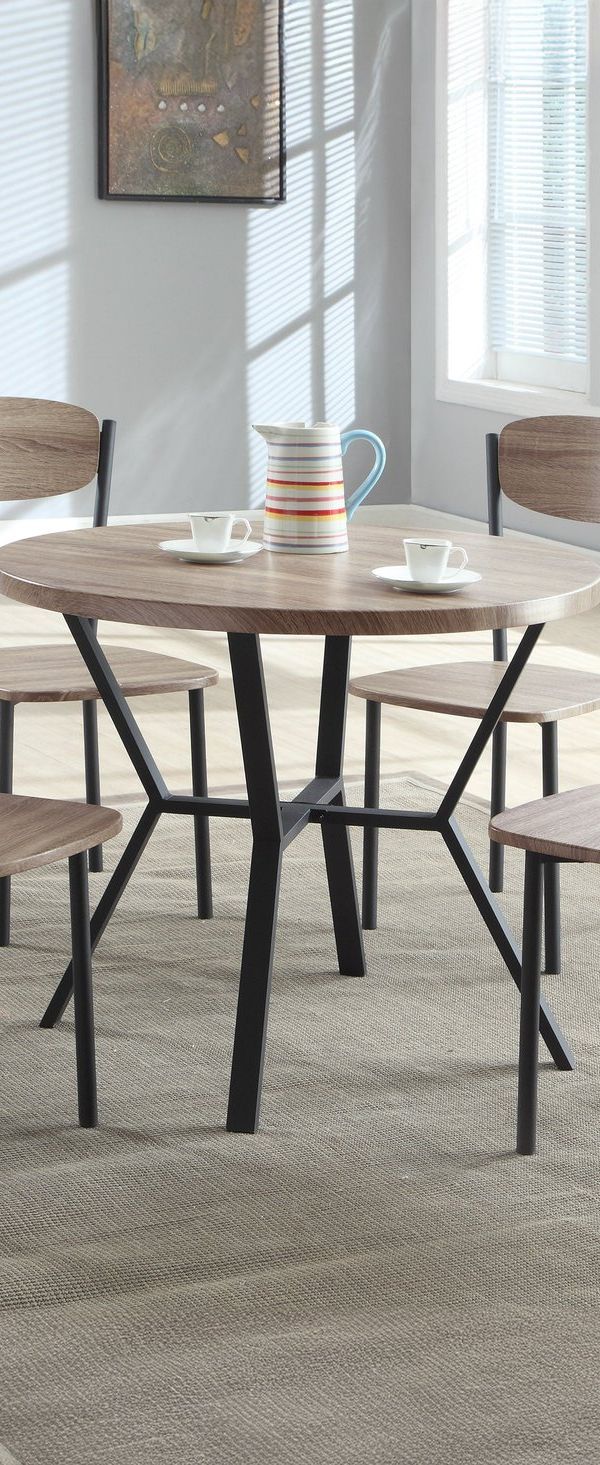 Blake: 5 Piece Round Dinette — Dining Height