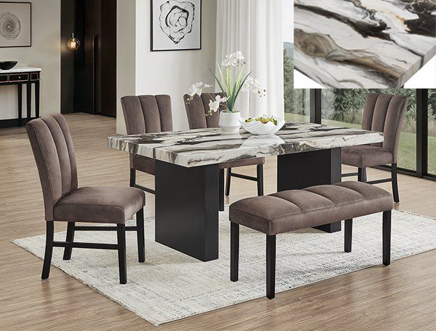 Vega 6 Piece Dining Set