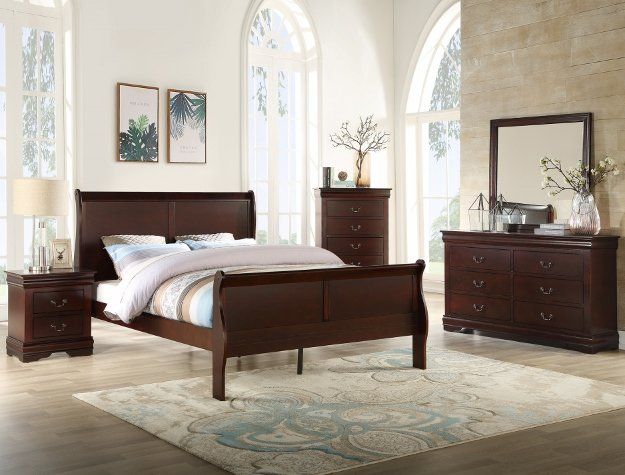 Louis Philip Queen Bedroom Set