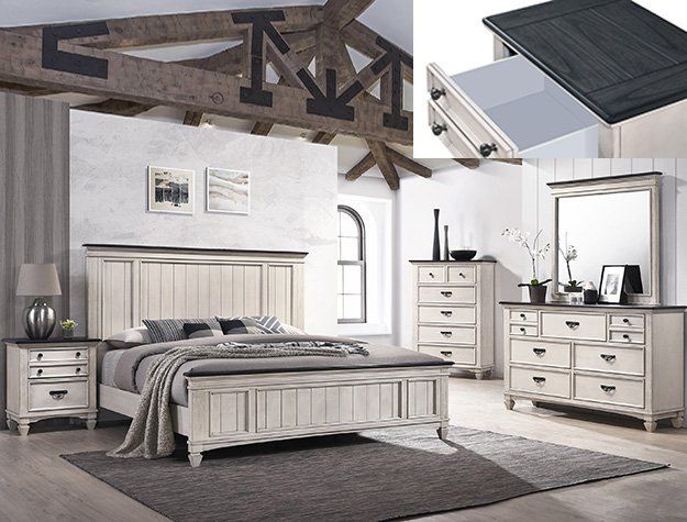 Sawyer 5PC Bedroom set QUEEN