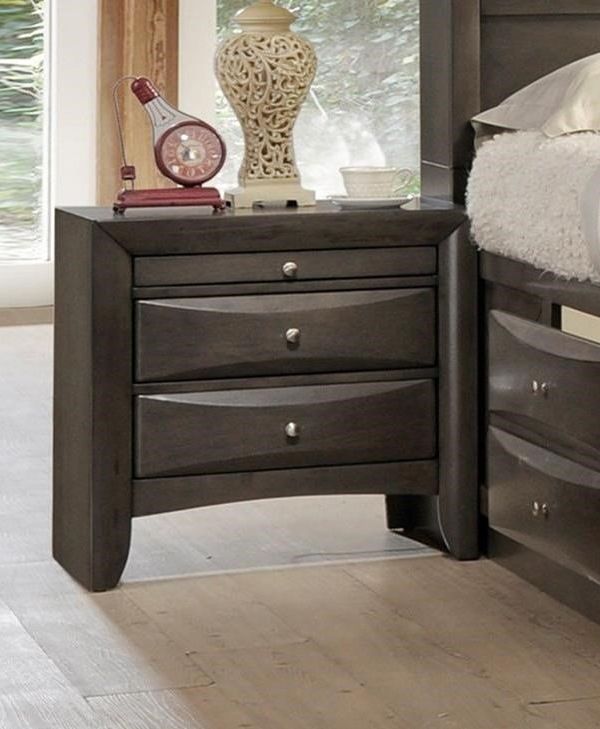 Emily: Grey — Nightstand