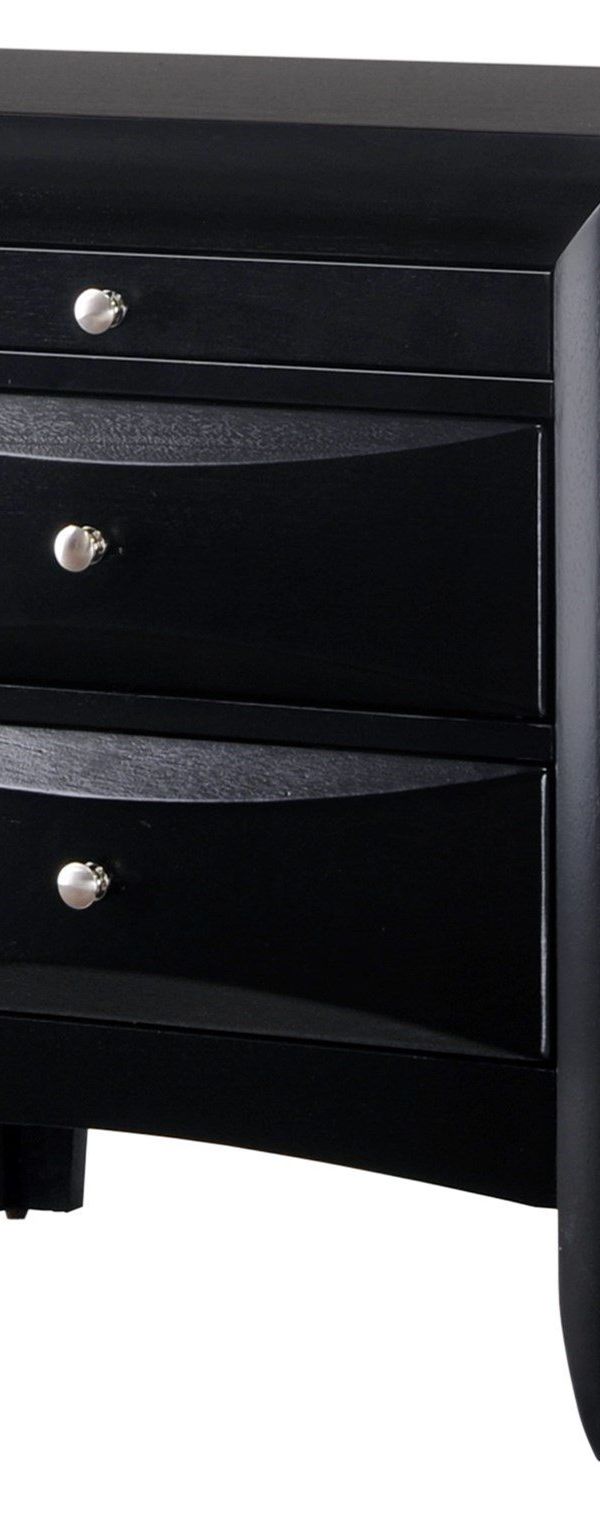 Emily: Black — Nightstand