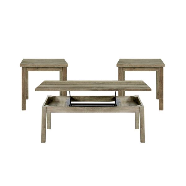 Oak Lawn 3 Piece Cocktail + 2 End tables