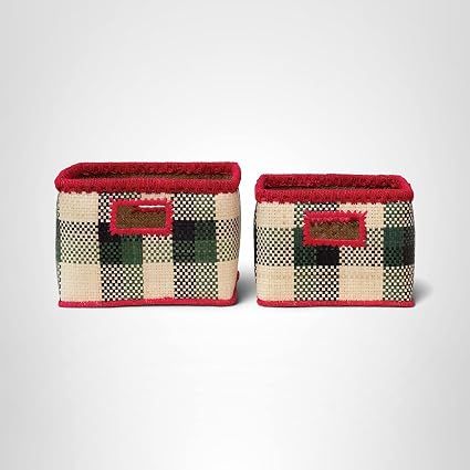 Hand Woven Basket - Set of 2