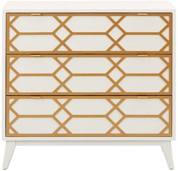 Maria Gold Lattice Accent