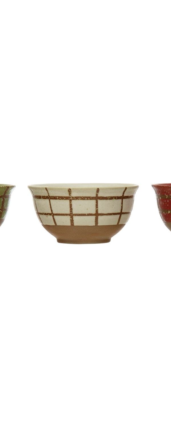 Stoneware bowl - Christmas