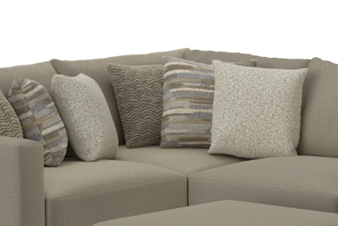 Jackson Catnapper Amelia Sectional Sand Corner
