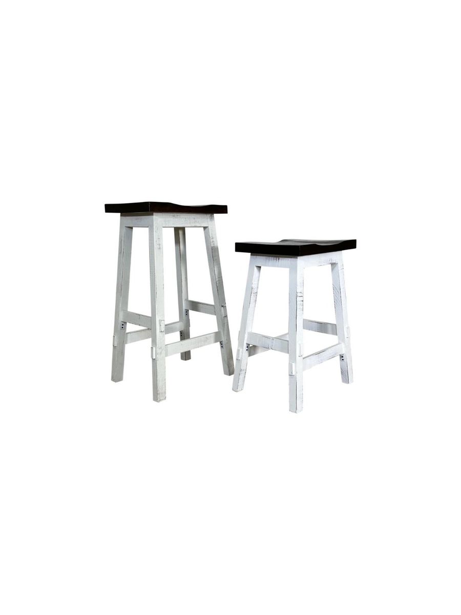 Split Nickel Rodeo Bar Stool