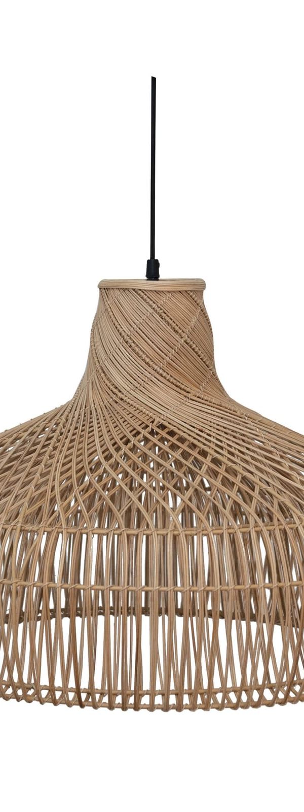 Rattan chandelier
