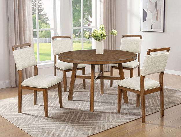 Crown Mark Blanche Brown Round