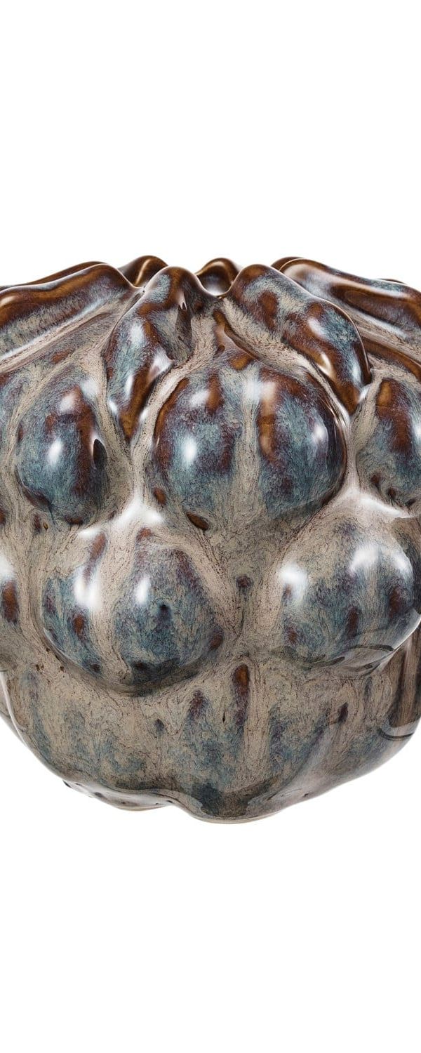 Stoneware Bubble Ceramic Vase