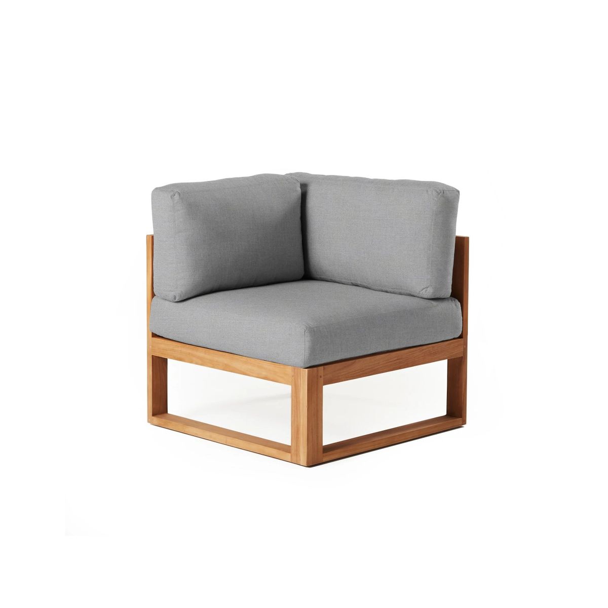 Elements International Belvedere Corner Metal Sectional