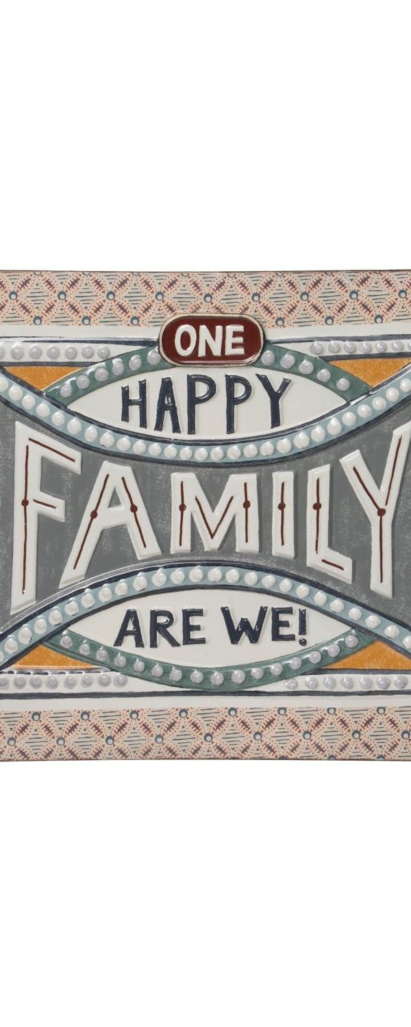 One Happy Family Are We