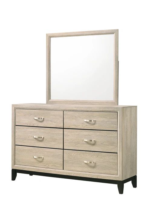 Crown Mark Akerson Drift Wood 6 Drawer