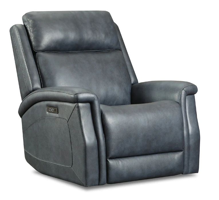 Revive Bergman 976-60 Reno Navy Recliner Power Swivel Glider