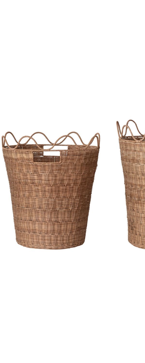 Nesting Rattan Baskets - Set of 3
