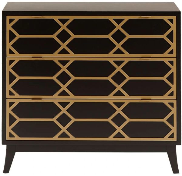 Martina Gold Lattice Accent